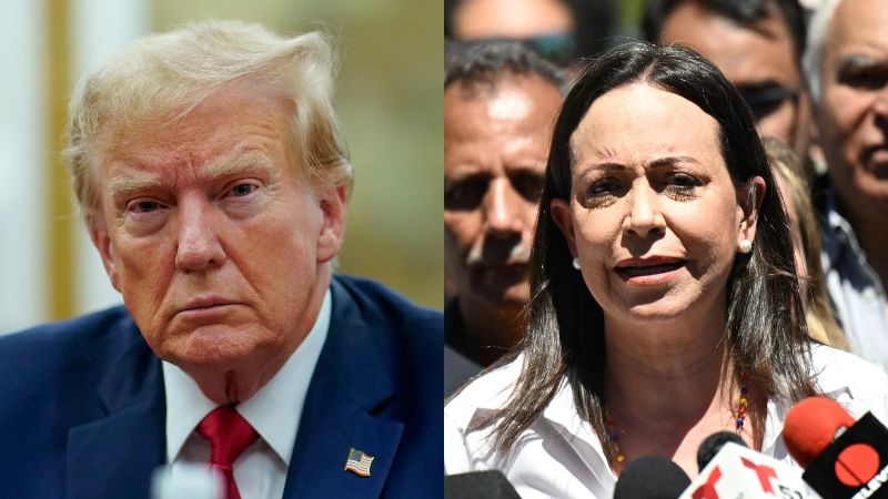 New York Post: Trump estaría considerando formar una alianza con María Corina Machado