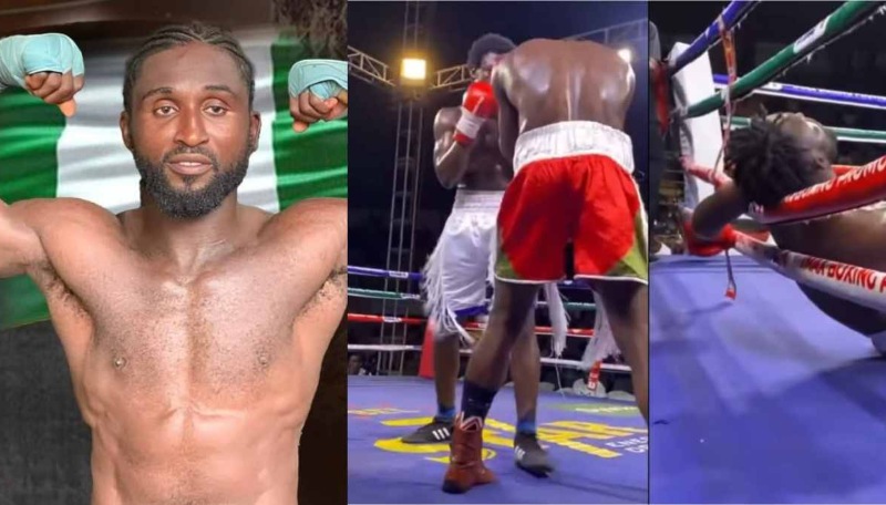 Gabriel Oluwasegun, el boxeador nigeriano que falleció durante una pelea +VIDEO