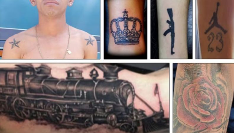 Los tatuajes por los que te podrían vincular al Tren de Aragua y deportar a El Salvador