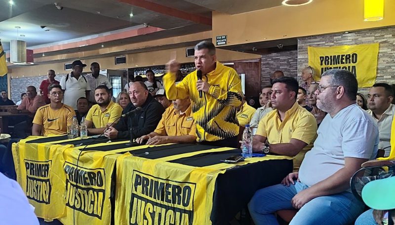 Centro Político Democrático presentó la candidatura de David García a la gobernación de Miranda