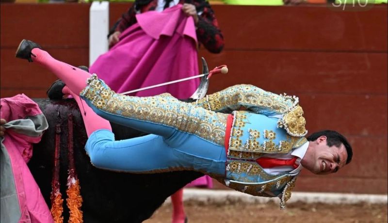 Torero mexicano sufre terrible grave cornada en la zona rectal +VIDEO