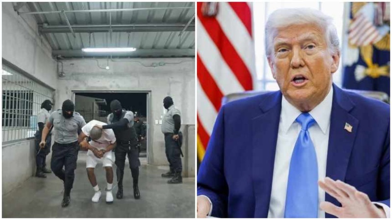 "Estos son los monstruos": Así tildó Trump a miembros del Tren de Aragua enviados a El Salvador