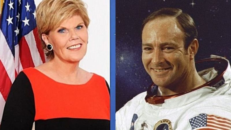 Viuda astronauta que pisó la Luna hizo revelaciones sobre ovnis y vida extraterrestre