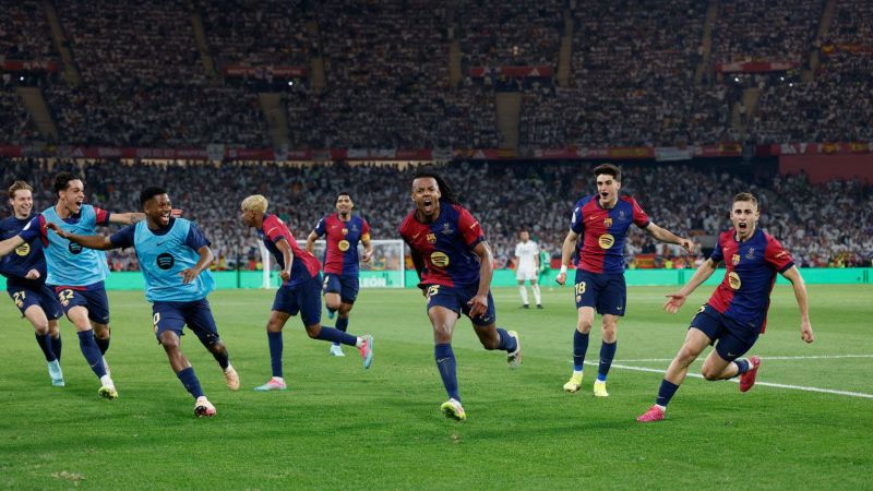 Barcelona FC venció al Real Madrid en agonizante final: Ganó la Copa del Rey