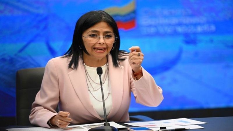 La "operación de falsa bandera" para atacar plataforma de ExxonMobil, que denunció Delcy Rodríguez