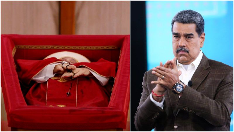 VIDEO: Maduro no irá al funeral del papa Francisco, anunció una delegación