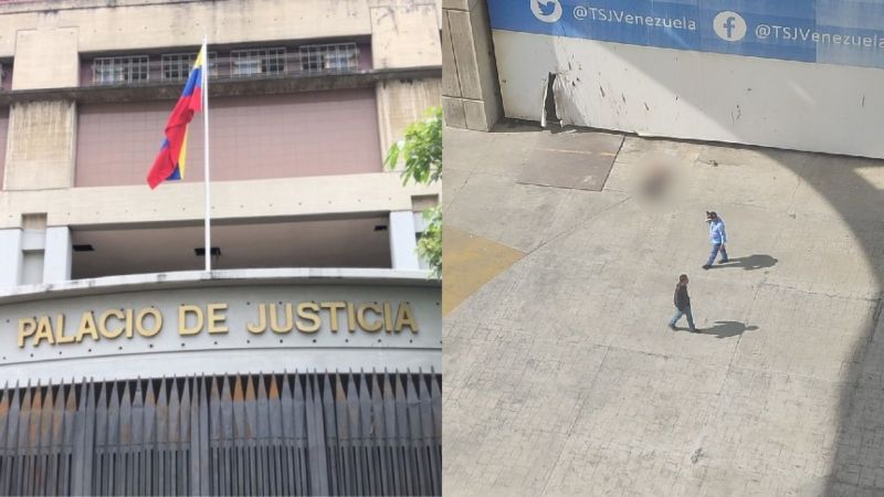 Se lanzó al vacío en el Palacio de Justicia: estaba acusado de abuso sexual
