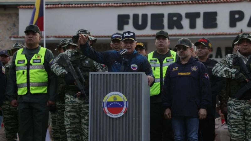 La orden de Diosdado Cabello al encabezar despliegue de seguridad