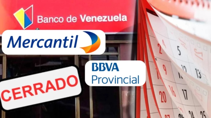 Bancos no prestarán servicio estos 3 días de junio: Sepa la razón