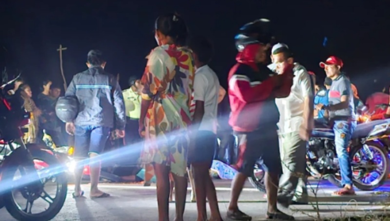 Choque entre una gandola y moto dejó tres muertos en La Guajira, frontera colombo-venezolana