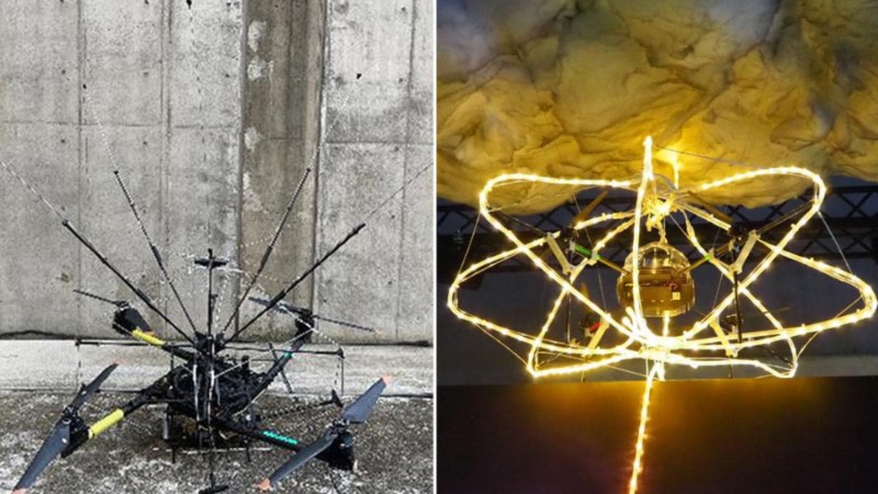 Crean el primer dron para controlar rayos durante tormentas eléctricas