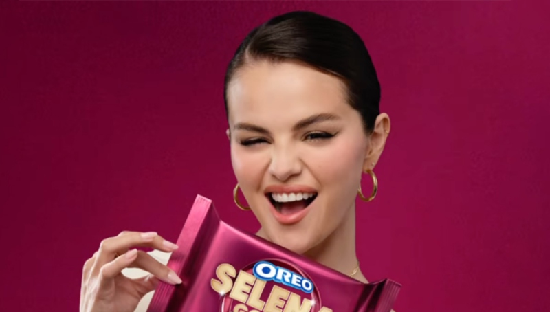 Selena Gómez sacó su propia galleta Oreo con sus sabores favoritos