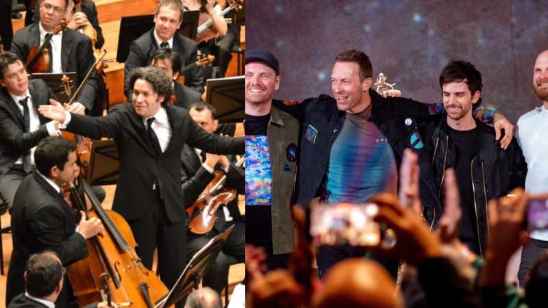 Gustavo Dudamel y la orquesta Simón Bolívar se presentarán junto a Coldplay en Londres