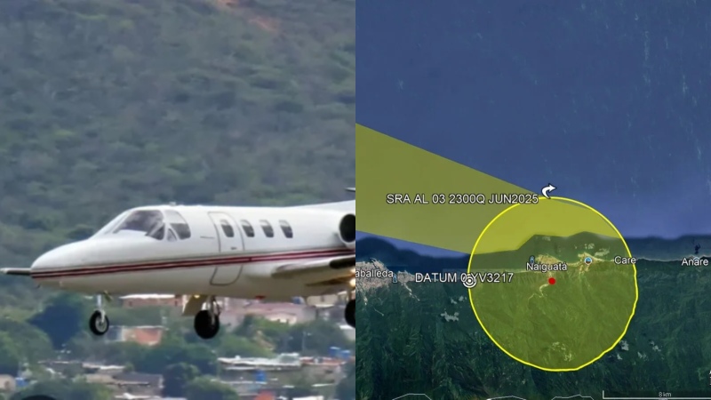 Hallaron restos de la avioneta que desapareció tras despegar de Maiquetía +FOTOS