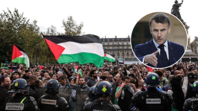 Francia anunció que reconocerá al Estado palestino