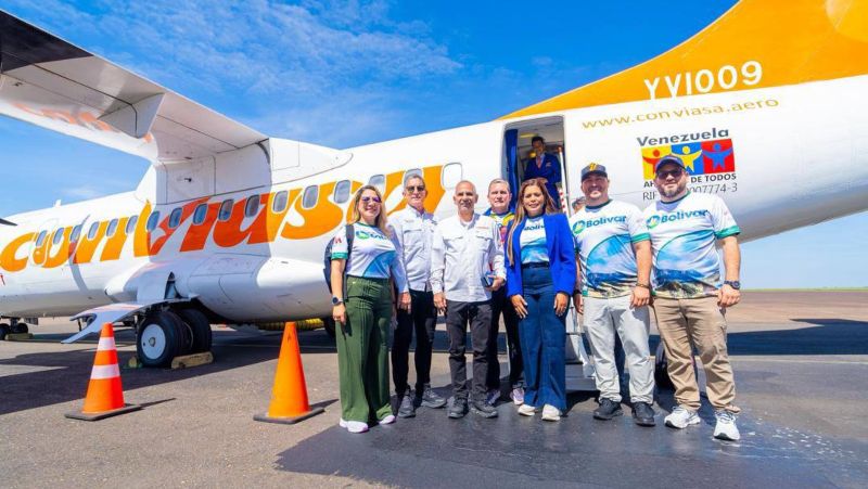 Conviasa reactivó conexión entre Bolívar, Canaima y Santa Elena de Uairén