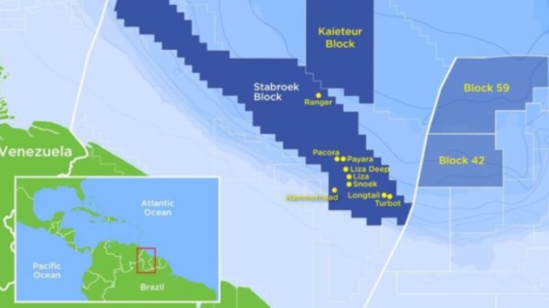 ExxonMobil devolvió a Guyana 20% del bloque petrolero Stabroek