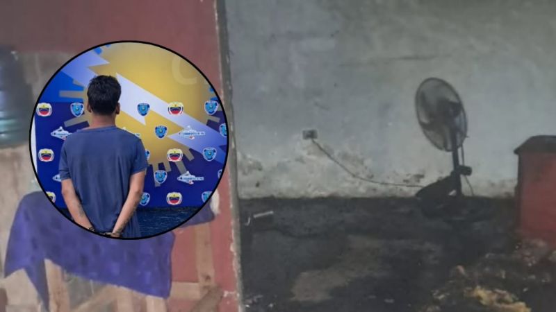 Cegado por los celos incendió la casa con su exmujer e hijas dentro