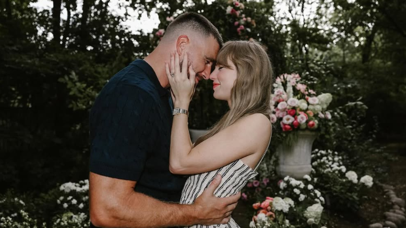 Taylor Swift y Travis Kelce, ¡se casan!
