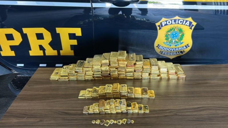 Histórica incautación de más de 100 kilos de oro en Brasil y la relación con Venezuela