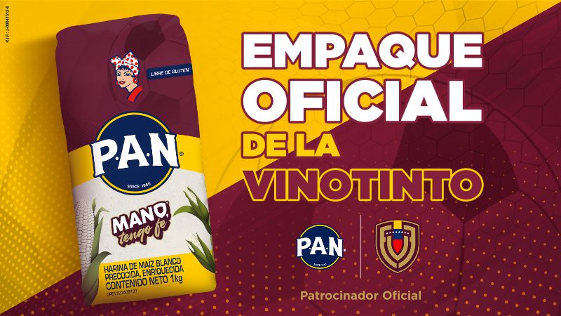 P.A.N. se viste de vinotinto