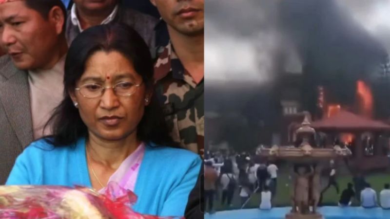 Quemaron viva a esposa del exprimer ministro de Nepal