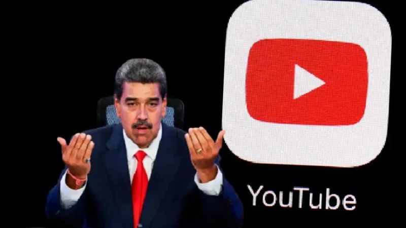 El motivo por el que Google "tumbó" el canal de Maduro en YouTube