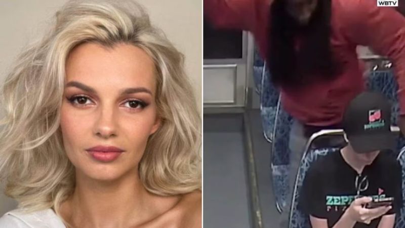 VIDEO SENSIBLE: Refugiada ucraniana fue asesinada en un tren en EEUU