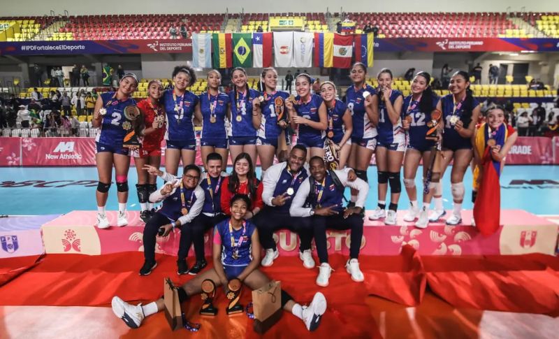 ¡HISTÓRICO! Venezuela el Sudamericano de Voleibol Sub-17 +VIDEOS