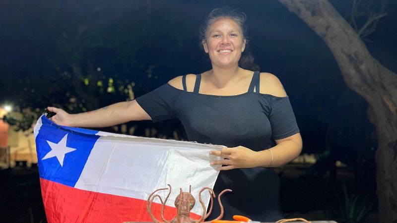 Francisca, una artesana chilena que se quedó en Choroní