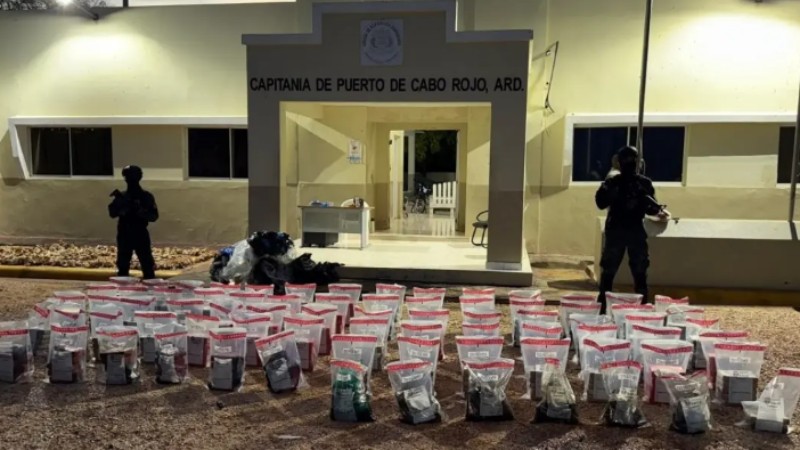Dominicana recuperó droga de una lancha destruida por EEUU