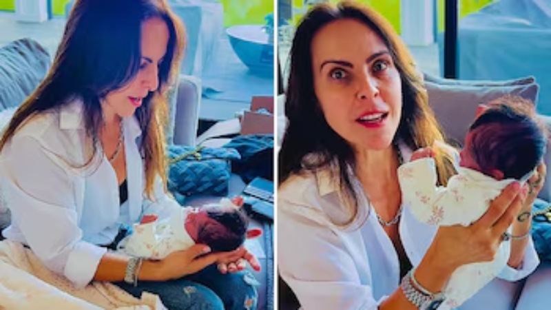 VIDEO VIRAL: Kate del Castillo adopta a un "bebé hiperrealista" y causa polémica en redes