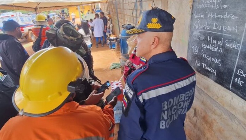 Reportan 14 mineros fallecidos por inundación en minas de Bolívar