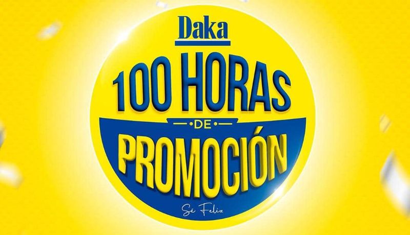 DAKA prepara "100 horas de promoción"