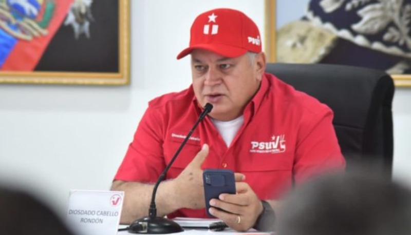 Venezuela aceptará "toda ayuda internacional" para enfrentar agresión de EEUU, esto dijo Cabello