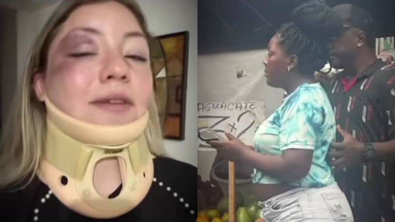 VIRAL: Mujer fue brutalmente agredida por buhoneros tras accidentarse en Catia