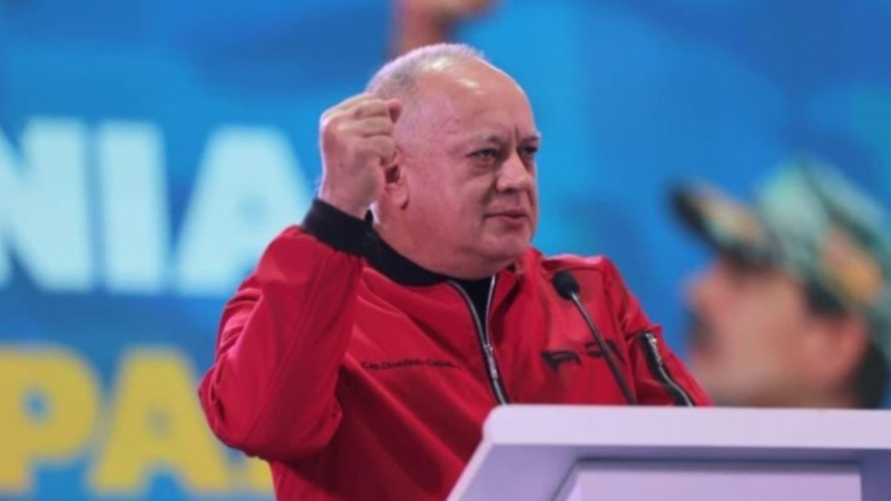 Diosdado Cabello anunció la creación de una "red de inteligencia social" para reportar desconocidos en las comunidades