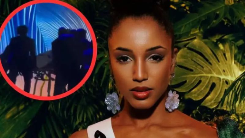 VIDEO: Miss Jamaica sufrió aparatosa caída en el Miss Universo, la sacaron en camilla