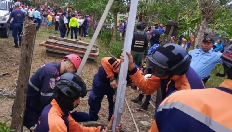 Dos hombres murieron asfixiados en un pozo profundo en Yaracuy