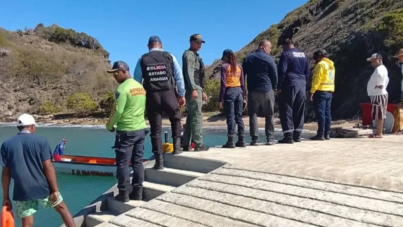 Ocho personas rescatadas en conatos de ahogamiento en Ocumare de la Costa
