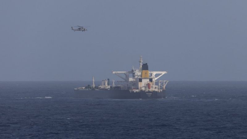 Filtraron la cantidad de petróleo del segundo supertanquero incautado al salir de Venezuela