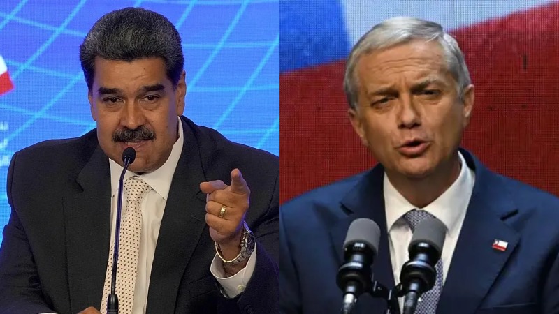 “Cuidado les toca un pelo": El toma y dame entre Maduro y Kast sobre los migrantes venezolanos en Chile