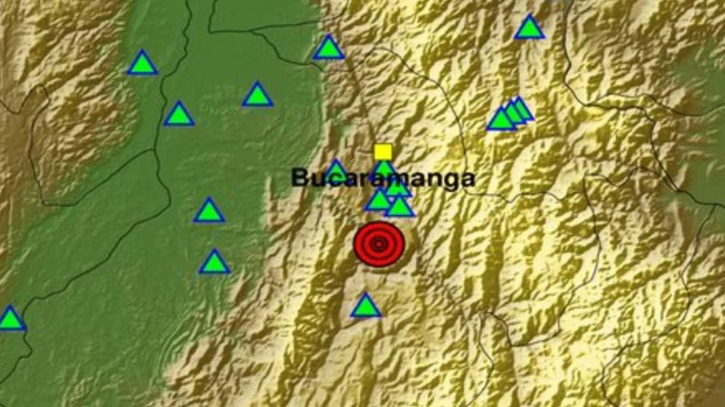 Fuerte sismo sacudió Táchira este 10Dic, el epicentro en Santander