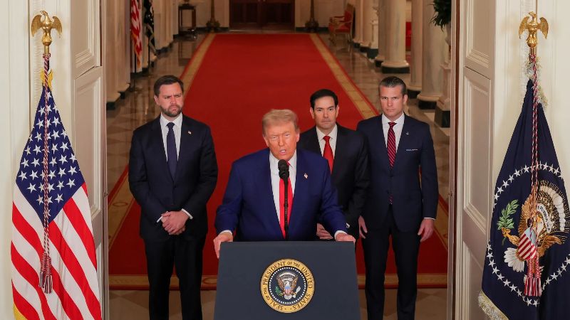 Trump hablará sobre Venezuela hoy desde la Casa Blanca