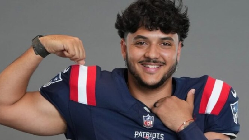 Andrés Borregales, el primer venezolano en jugar para la final del Super Bowl 2026