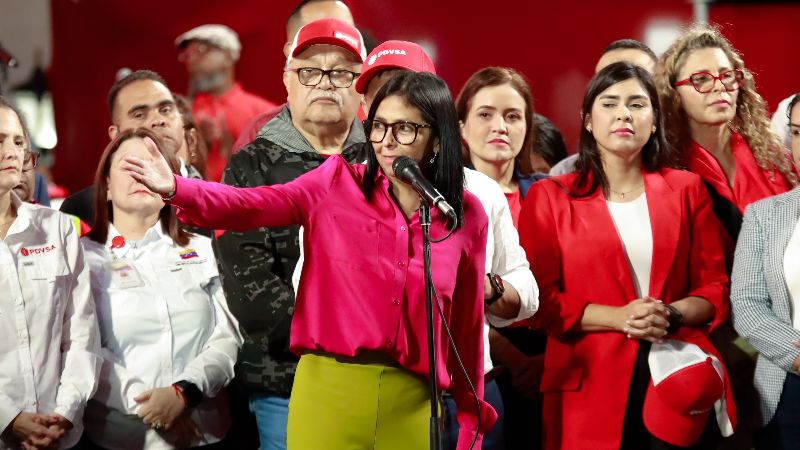 Delcy Rodríguez tras anuncio de Trump: "Que vengan todas las aerolíneas"