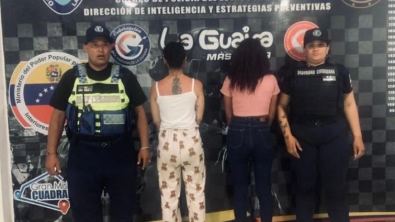 Detenida tiktoker "La hija de Dios" en La Guaira por riña callejera