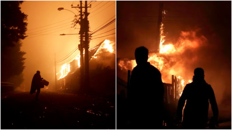Tragedia en Chile: Confirman 16 muertos por incendios forestales