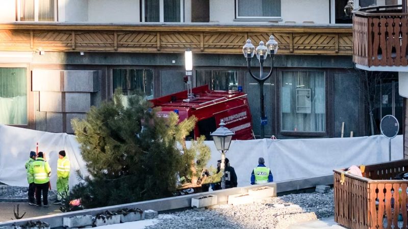 El devastador incendio que enluta a Suiza: confirman más de 40 fallecidos