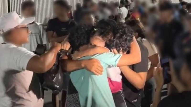 VIDEO: Liberados 15 adolescentes que fueron detenidos en Anzoátegui el 5Ene, de esto los acusaban